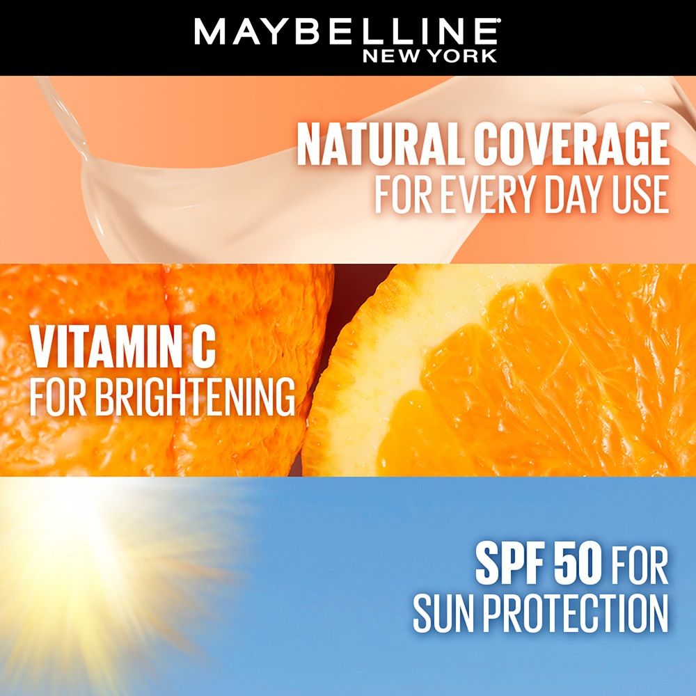 Maybelline New York Fit Me Fresh Tint, Lightweight, SPF 50 PA+++ & Vitamin C - Shade 05, 30ml Buy at Indicrest Image 3
