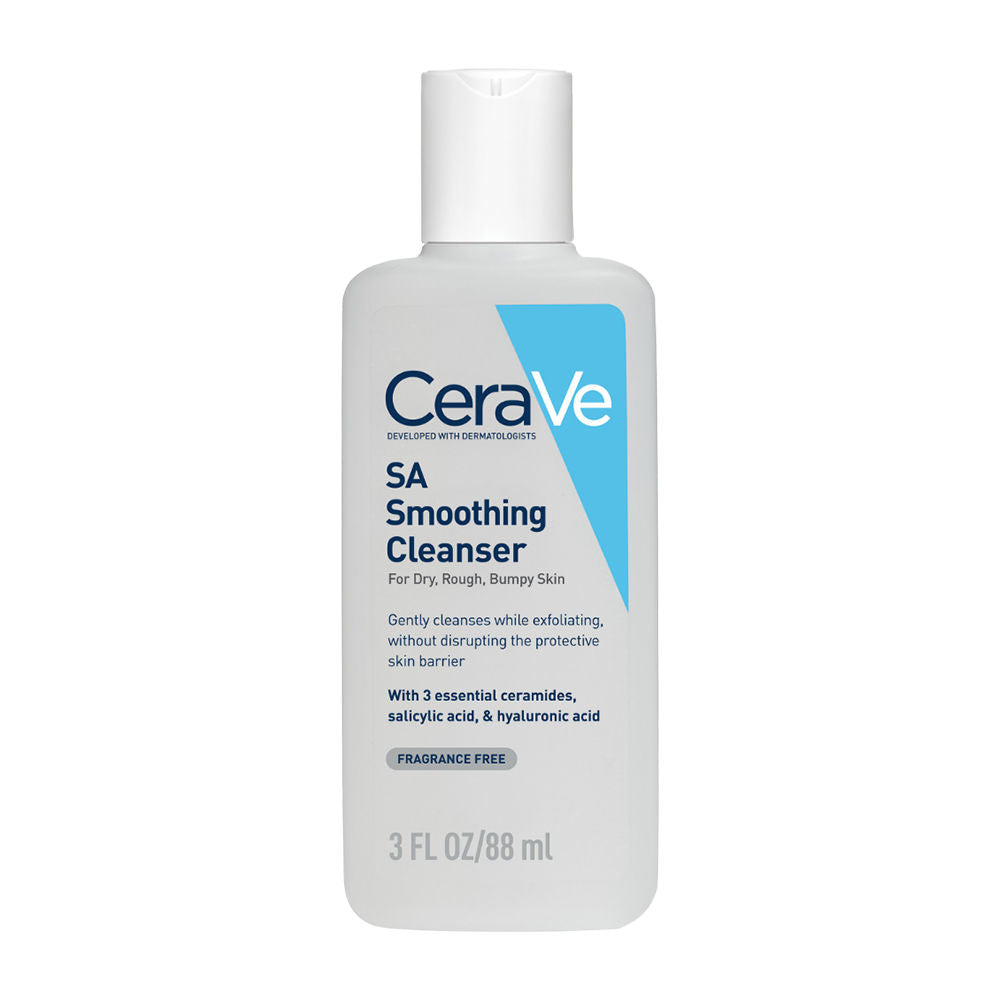 CeraVe SA Smoothing Cleanser For Dry, Rough & Bumpy Skin, Face Wash With Salicylic Acid & Ceramides, 88ml Buy at Indicrest Image 12