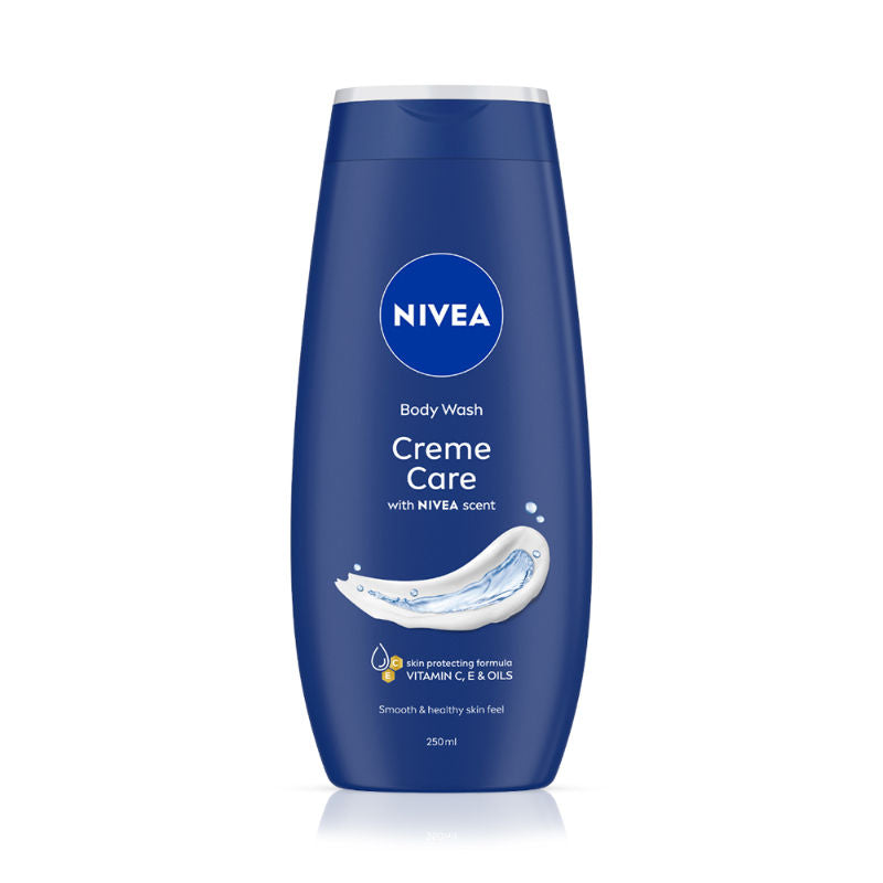 Nivea WOMEN Body Wash- Creme Care Body Wash for naturally clean & healthy skin, 250ml