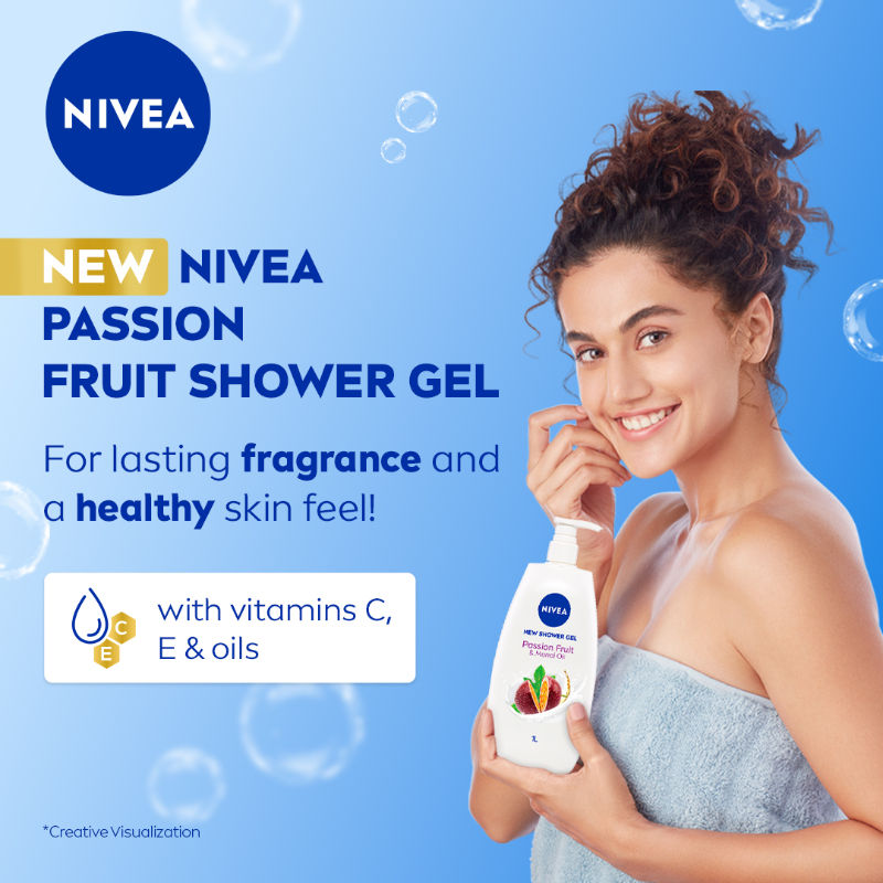 Nivea Passion Fruit & Monoi Oil Body Wash, 100g Buy at Indicrest Image 3
