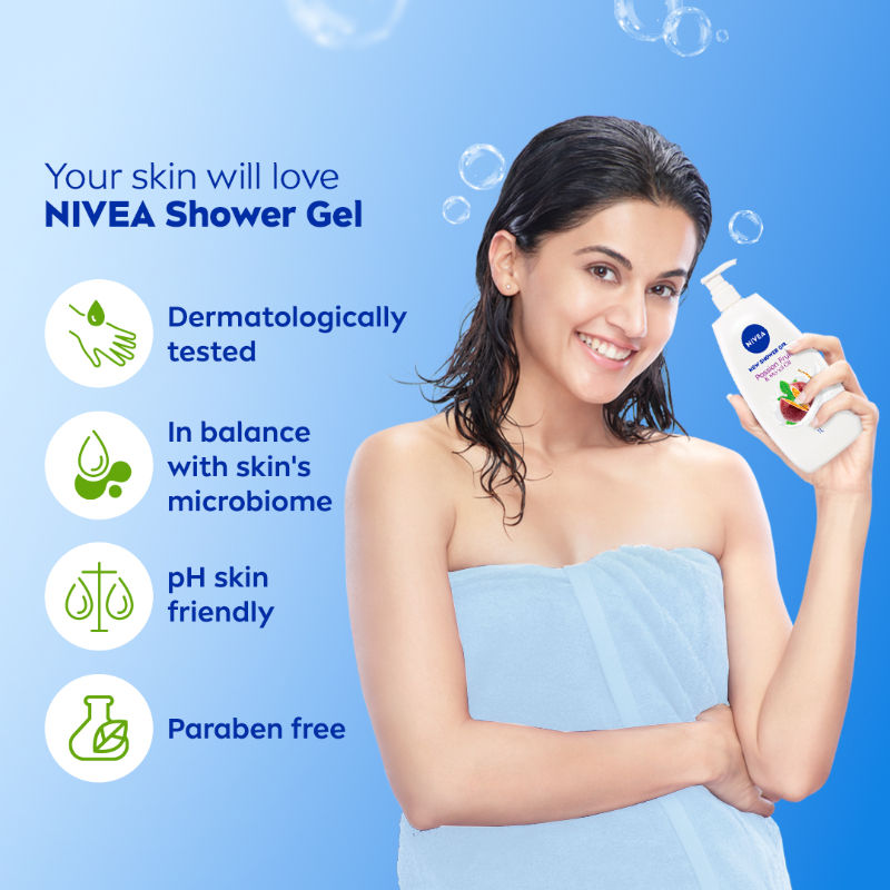 Nivea Passion Fruit & Monoi Oil Body Wash, 100g Buy at Indicrest Image 5