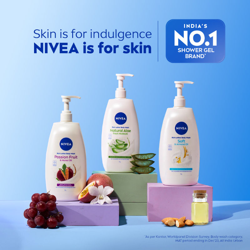 Nivea Passion Fruit & Monoi Oil Body Wash, 100g Buy at Indicrest Image 9