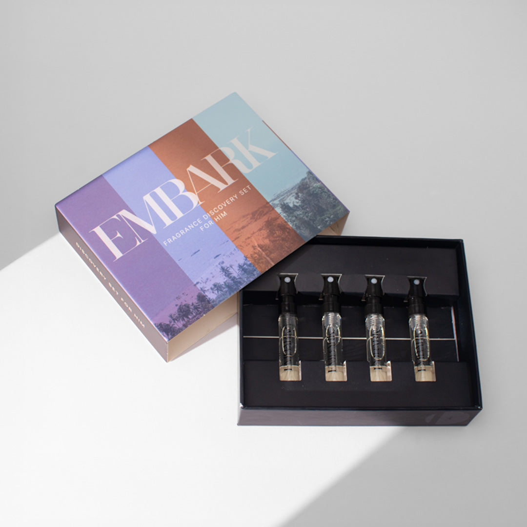 Embark Perfumes Discovery Set For Him - Eau De Parfum (EDP) DISCOVERY SET FOR MEN - 4 X 2 ml
