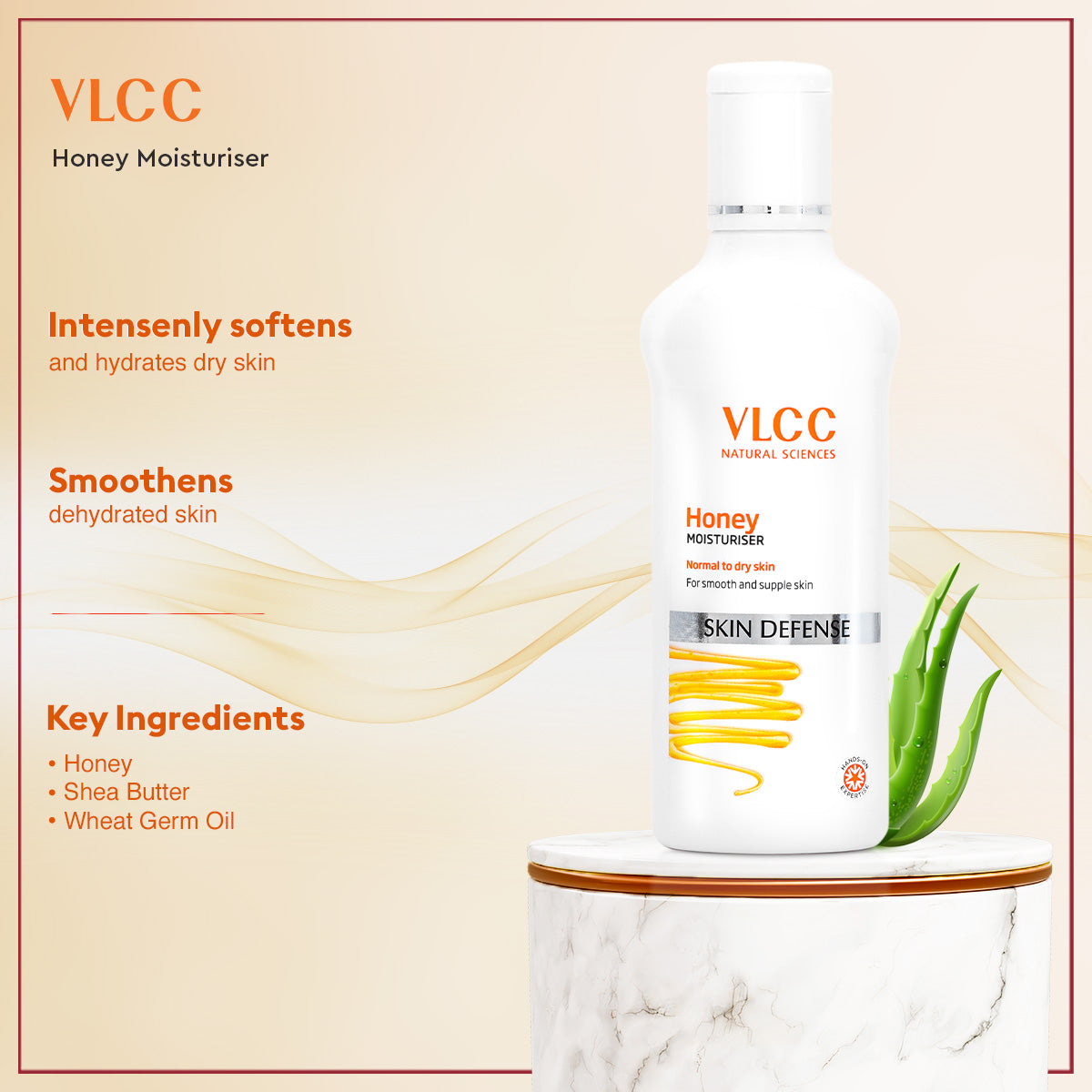 VLCC Honey Moisturiser and Vitamin C Serum Facial Kit Combo - Image 2 - Buy from Indicrest