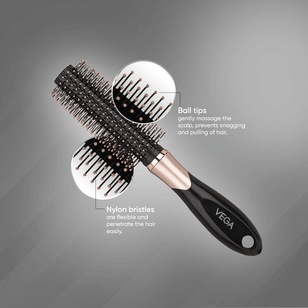Vega Round Hair Brush - E34-RB