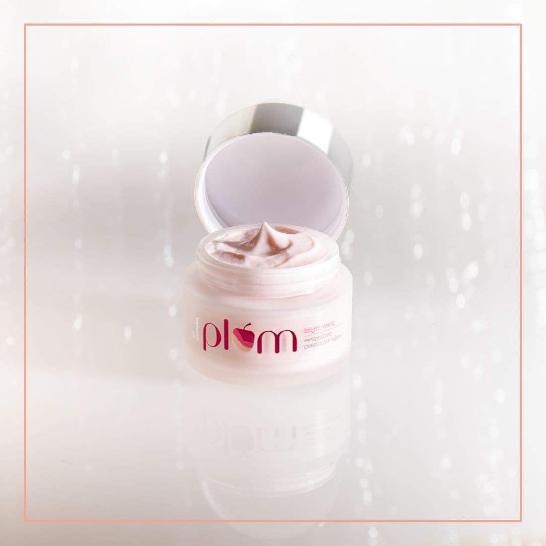 Plum Bright Years Restorative Overnight Crème | Deeply Moisturizes | Fights Aging | Brightens Skin, 50ml