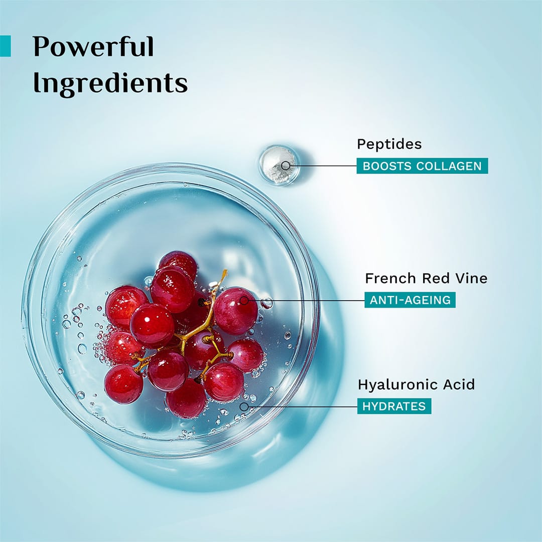 Pilgrim Red Vine Face Serum for Anti-Ageing, 30ml - Image 4 - Buy from Indicrest