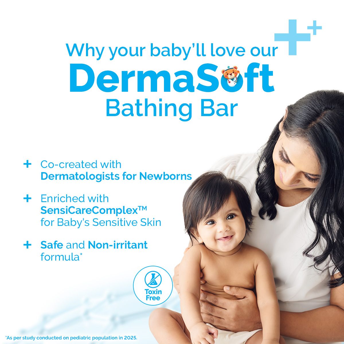 Mamaearth Baby DermaSoft Bathing Bar, 75g - Image 3 - Buy from Indicrest