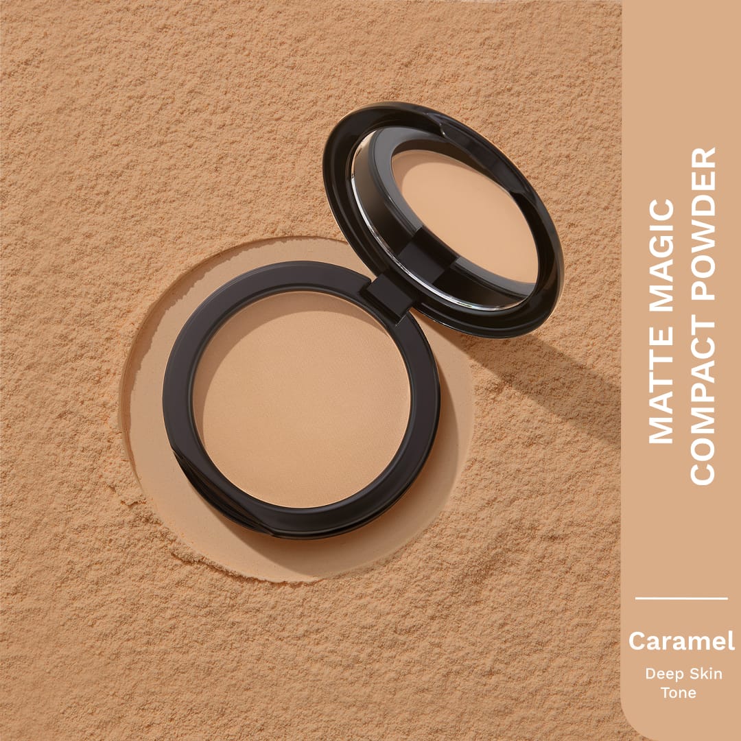 Pilgrim Magic Matte Compact Powder with SPF 25, Almond - 20 - Image 10 - Buy from Indicrest