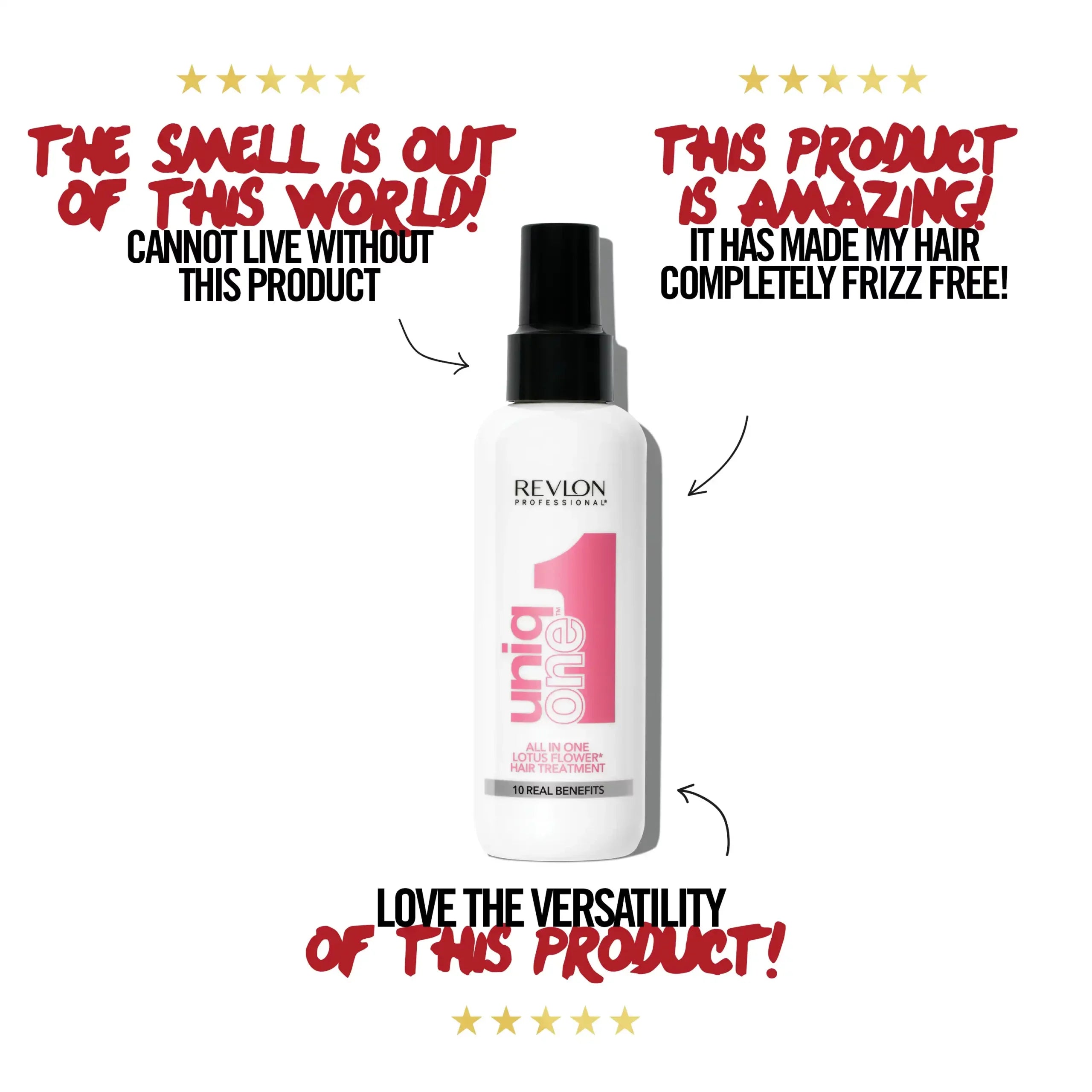 Revlon Uniqone Hair Treatment Lotus Flower Fragrance, PINK 150ml - Image 2 - Buy from Indicrest