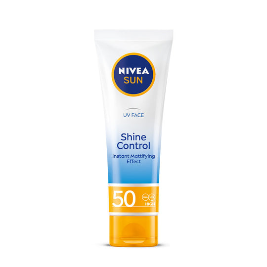 Nivea Sun Shine Control SPF 50 Sunscreen Ultra Matte, No White Cast, Instant UV Protection, 50ml Buy at Indicrest