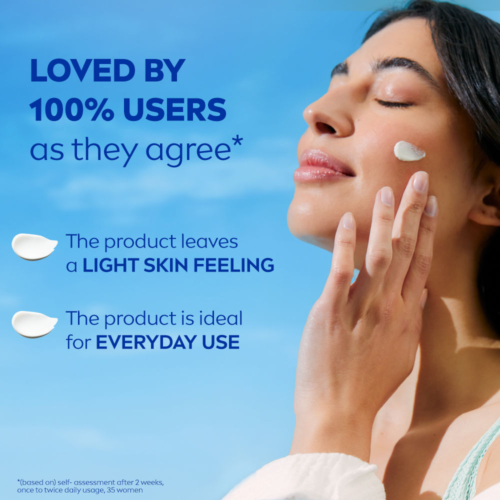 Nivea Sun Shine Control SPF 50 Sunscreen Ultra Matte, No White Cast, Instant UV Protection, 50ml Buy at Indicrest Image 7