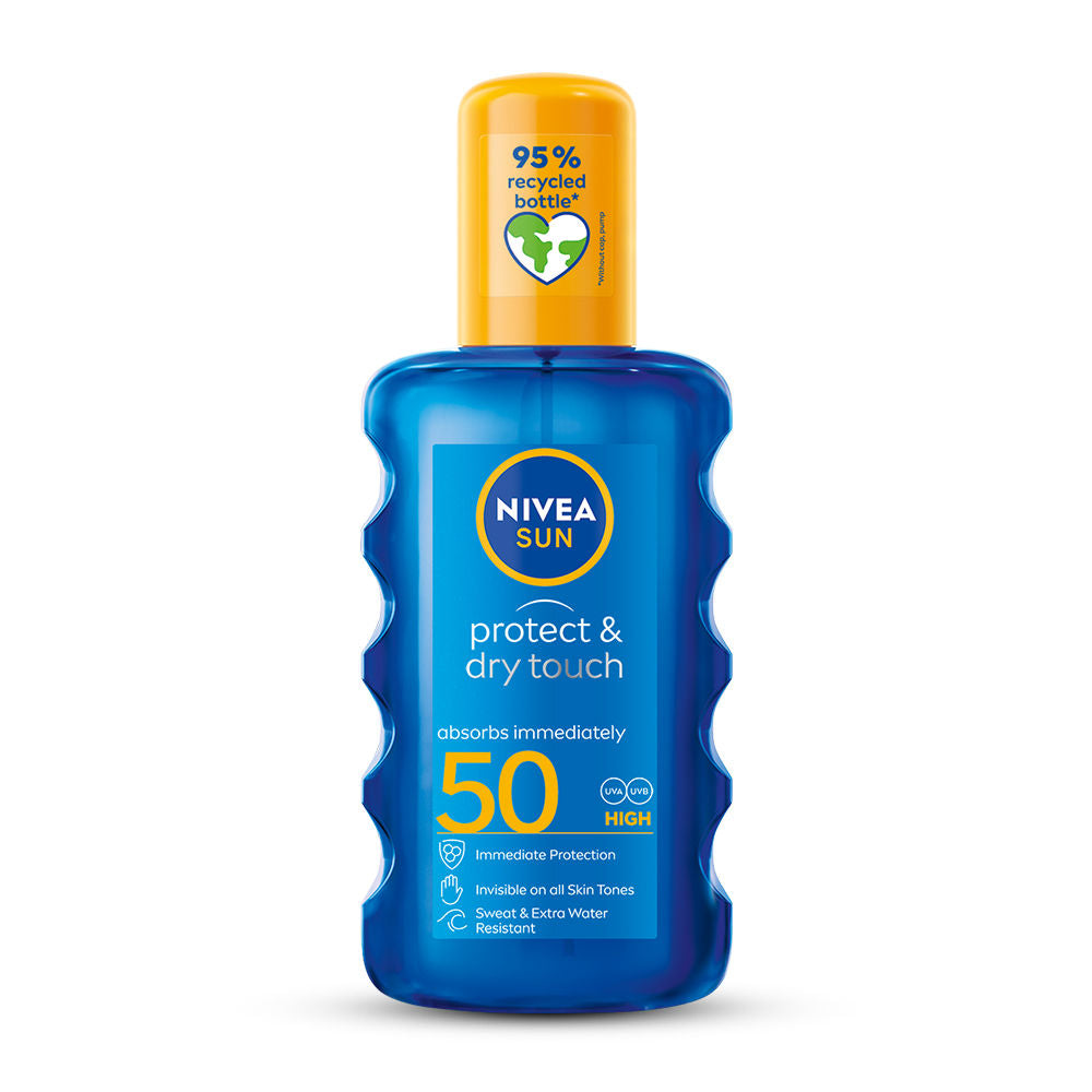 Nivea Sun Protect & Dry Touch Invisible SPF 50 Spray, 200ml Buy at Indicrest