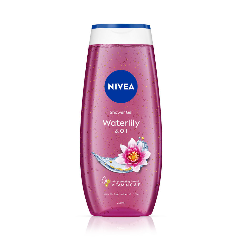 Nivea Waterlily & care oil Body wash for long-lasting freshness, 250ml Buy at Indicrest Image 3