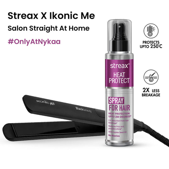 Streax X Ikonic Me Salon Straight At Home Buy at Indicrest