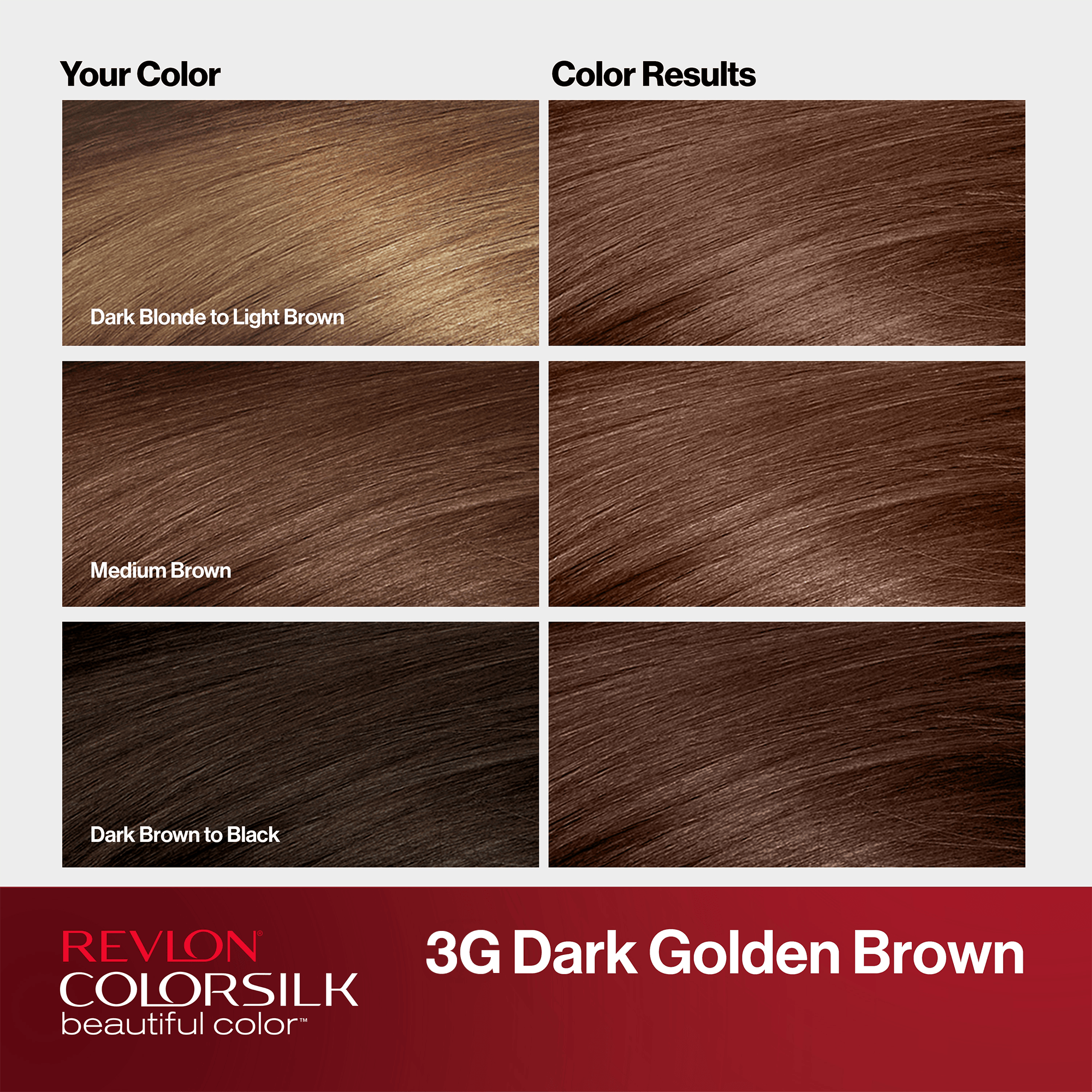 Revlon Colorsilk Beautiful Color Permanent Hair Dye, Dark Auburn 3R - Image 8 - Buy from Indicrest