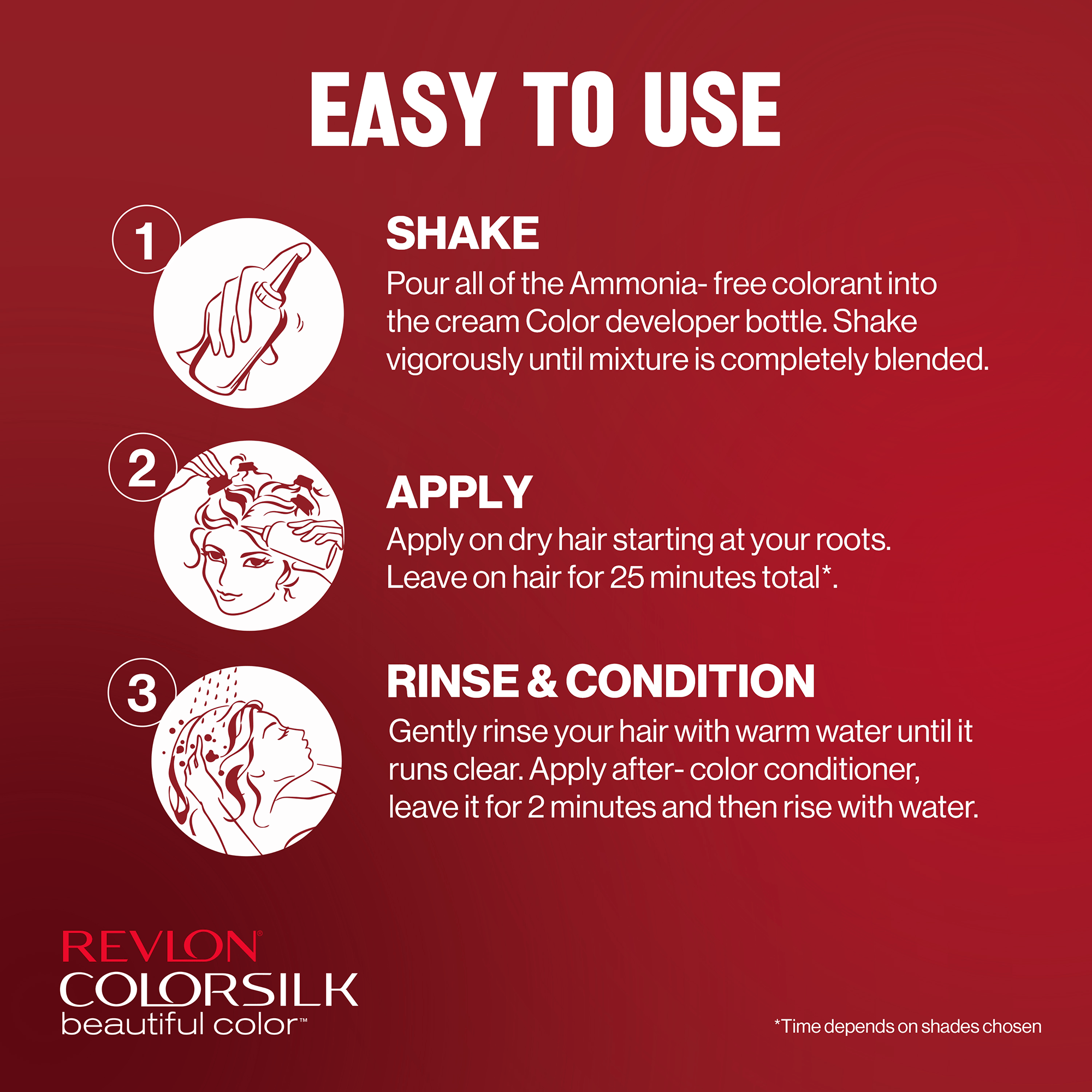 Revlon Colorsilk Beautiful Color Permanent Hair Dye, Medium Brown 4N - Image 4 - Buy from Indicrest