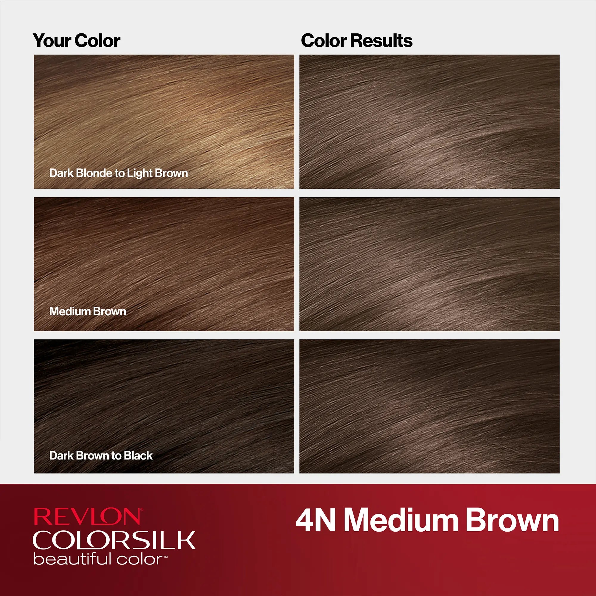 Revlon Colorsilk Beautiful Color Permanent Hair Dye, Medium Reddish Brown 4RB - Image 23 - Buy from Indicrest