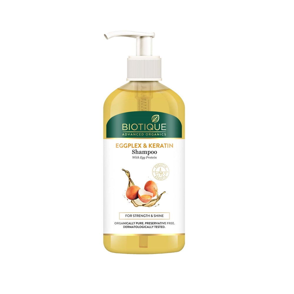 Biotique Eggplex & Keratin Shampoo, 300ml - Buy from Indicrest