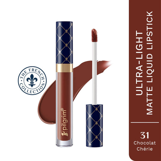 pilgrim the french collection liquid lipstick chocolat cherie 31   Buy from Indicrest