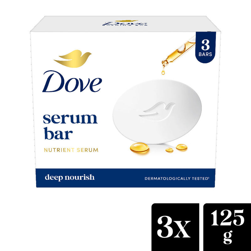 Dove Deep Nourish Serum Bar With Nutrient Serum, 125g Each Buy at Indicrest