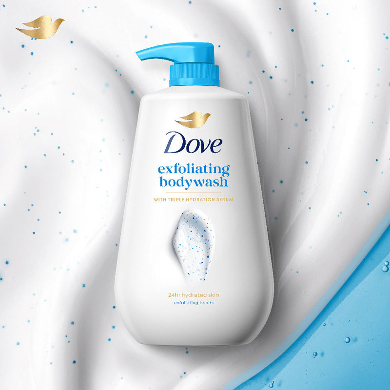 Dove Gentle exfoliating Body Wash-24Hr Moisturizing Body Wash For Soft & Smooth Skin, 825ml Buy at Indicrest