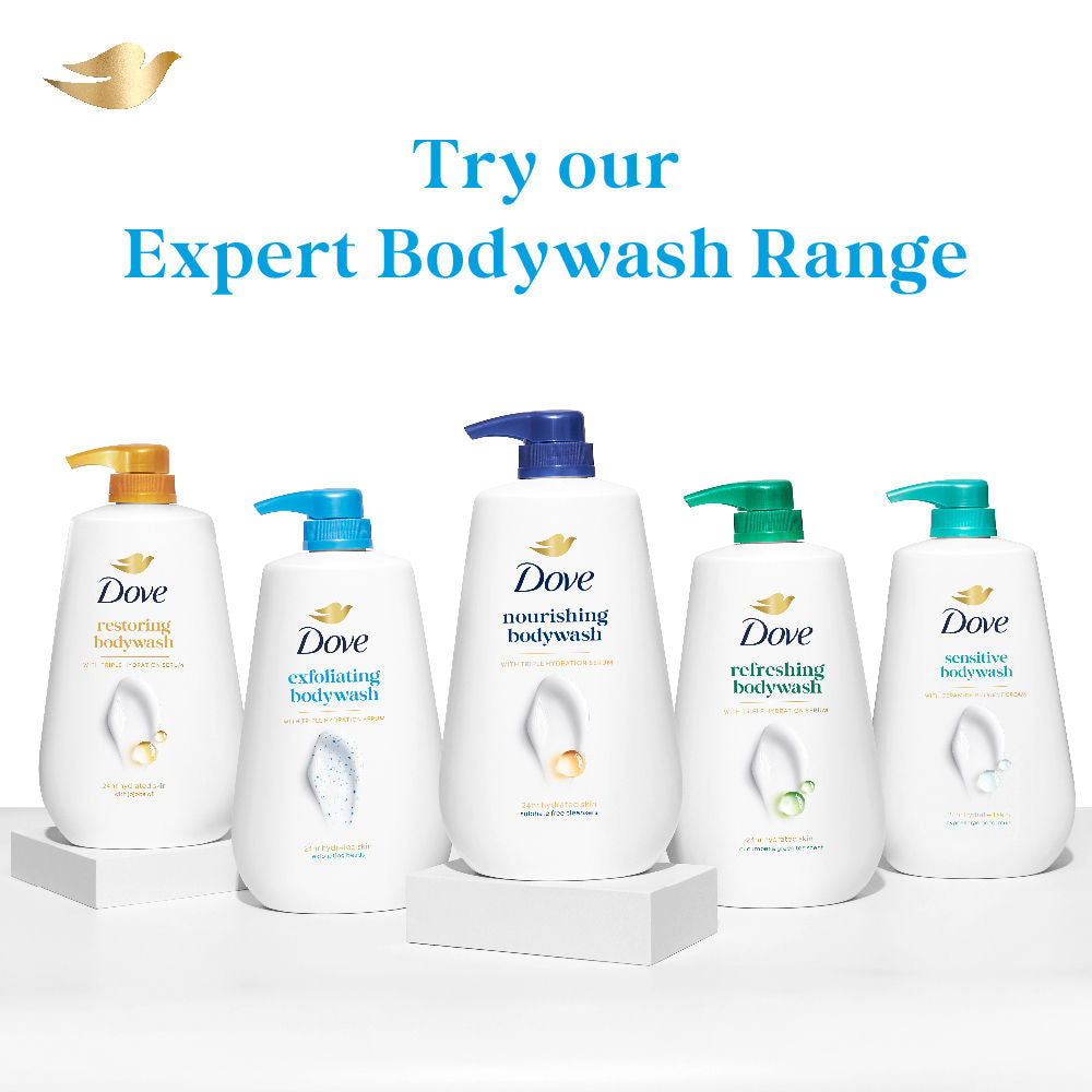 Dove Gentle exfoliating Body Wash-24Hr Moisturizing Body Wash For Soft & Smooth Skin, 825ml Buy at Indicrest Image 10