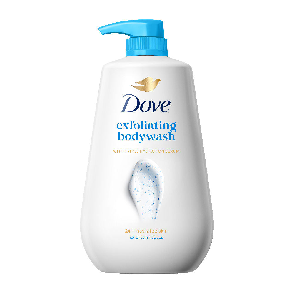 Dove Gentle exfoliating Body Wash-24Hr Moisturizing Body Wash For Soft & Smooth Skin, 825ml Buy at Indicrest Image 2