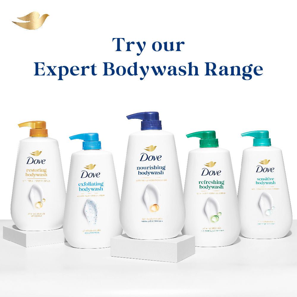 Dove 24 Hr Hydrated Skin Nourishing Body Wash For Soft Smooth Skin, 825ml Buy at Indicrest Image 10