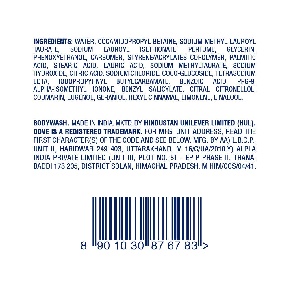 Dove Refreshing Body Wash With Cucumber & Green Tea Scent, 825ml Buy at Indicrest Image 11
