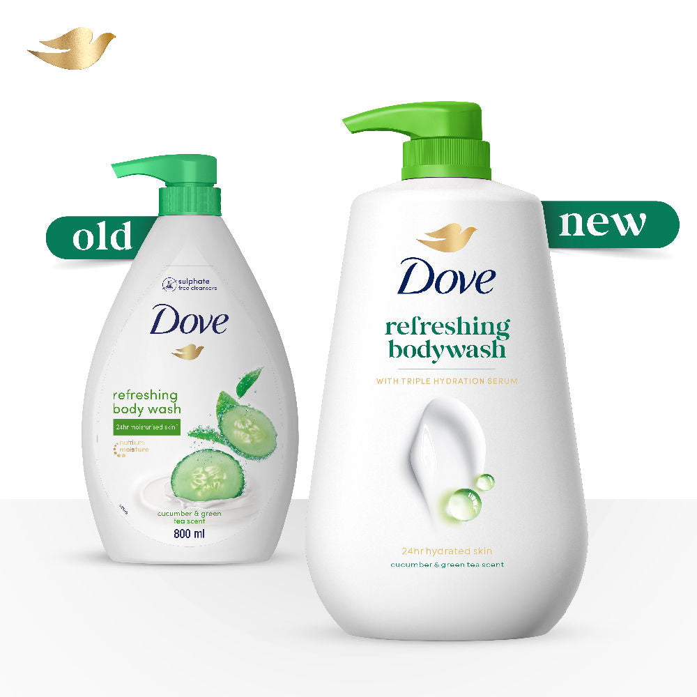 Dove Refreshing Body Wash With Cucumber & Green Tea Scent, 825ml Buy at Indicrest Image 9