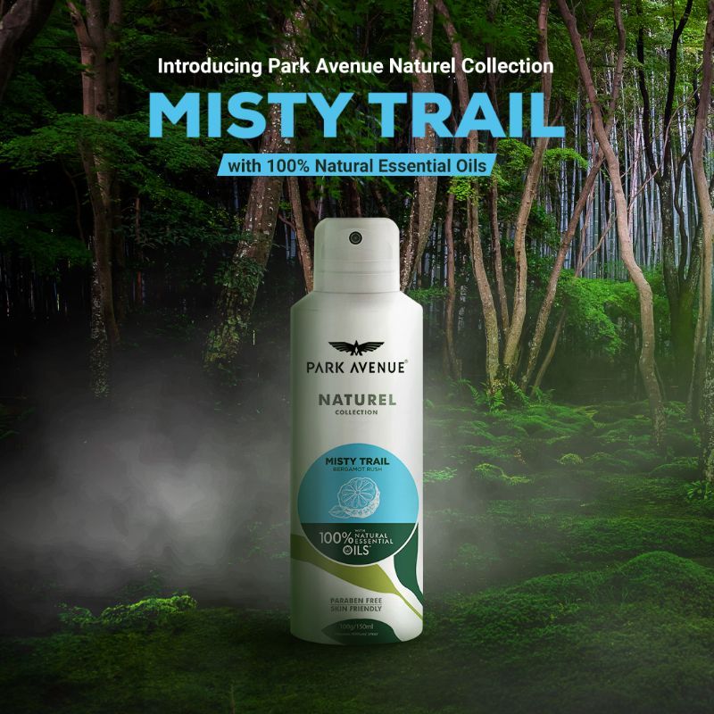 Park Avenue Naturel Misty Trail Deodorant For Men, 150ml Buy at Indicrest Image 3