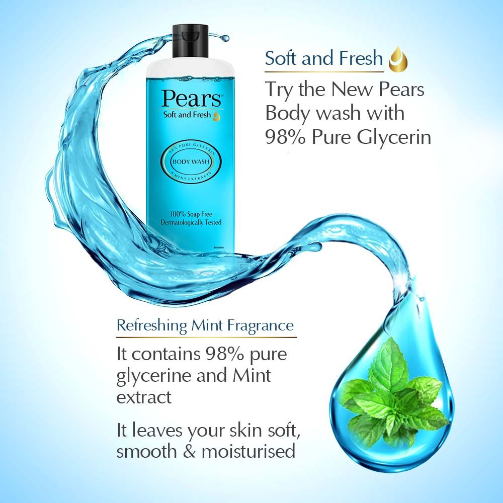 Pears Soft & Fresh + Oil Clear Bodywash Combo Buy at Indicrest Image 4