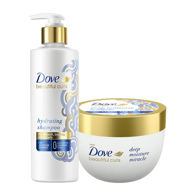 Dove Beautiful Curls Shampoo & Hair Mask Combo Pack, 2 pieces Buy at Indicrest