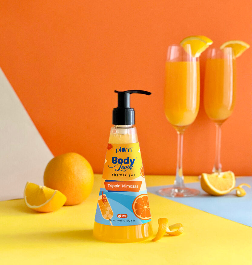 Plum Trippin Mimosas Shower Gel by Plum BodyLovin' 240ml
