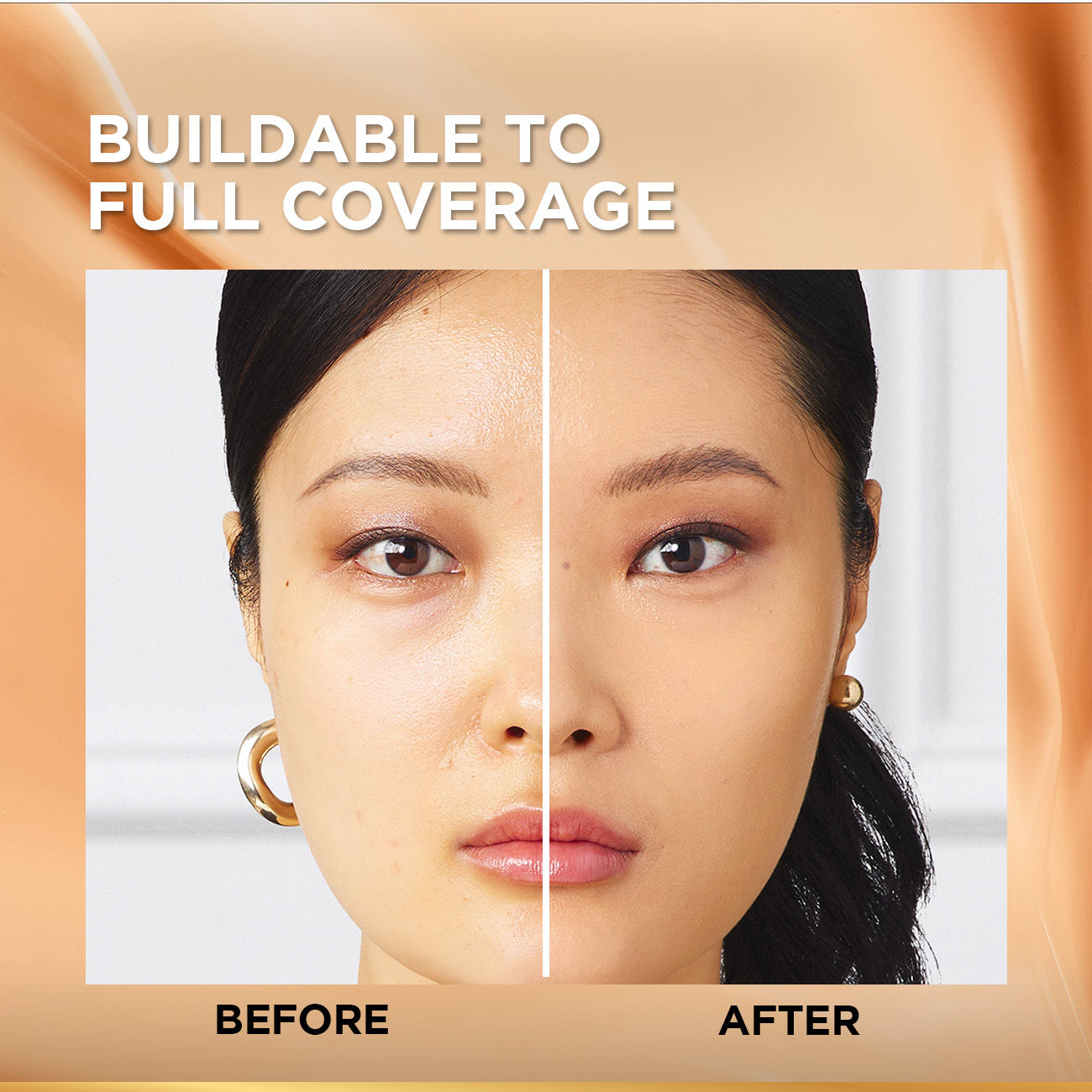 L'Oreal Paris Infallible 32H Fresh Wear Foundation, Luminous Coverage - No 120, 30ml Buy at Indicrest Image 2