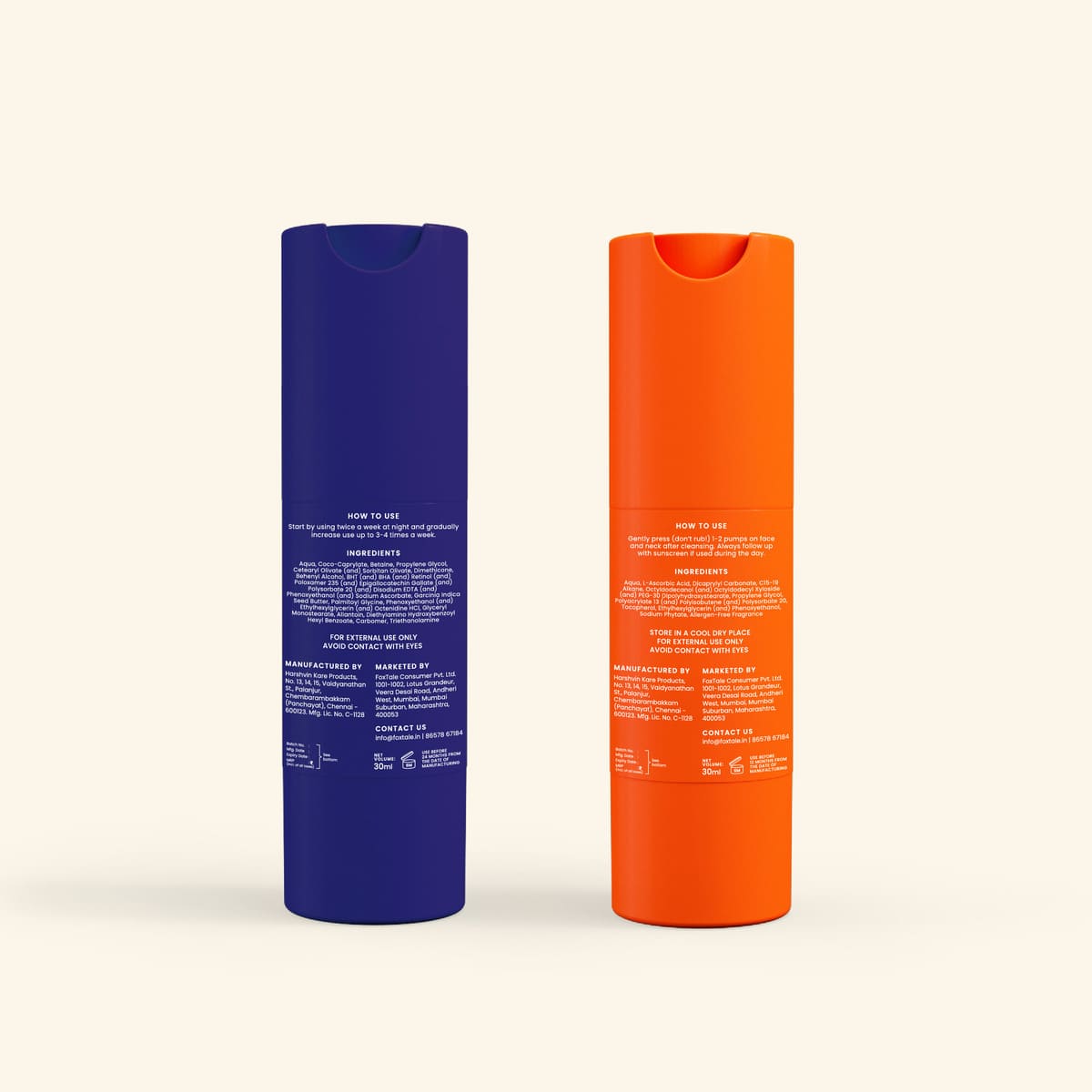 Foxtale 360° Age Protection Combo!! 0.15% Retinol Night Serum + Vitamin C Serum - Image 7 - Buy from Indicrest