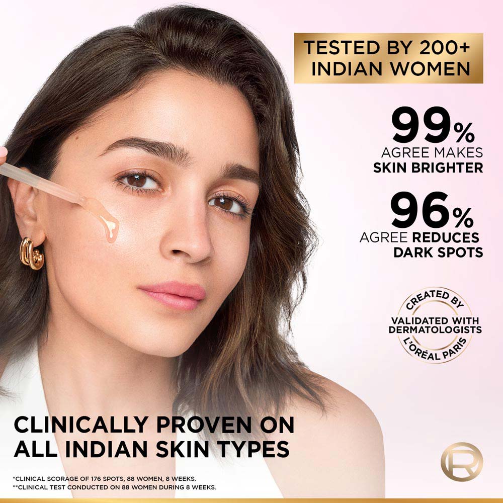 L'Oreal Paris Anti-Dark Spot, Glycolic Acid Skin Brightening Combo : Melasyl Serum + Cream Buy at Indicrest Image 5