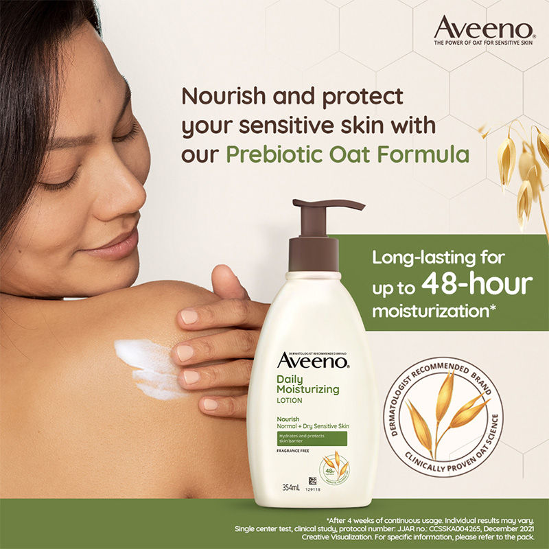Aveeno Mom & Baby Daily Moisturizing Lotion ComboOat Body Moisturizer for Dry & Sensitive Skin
