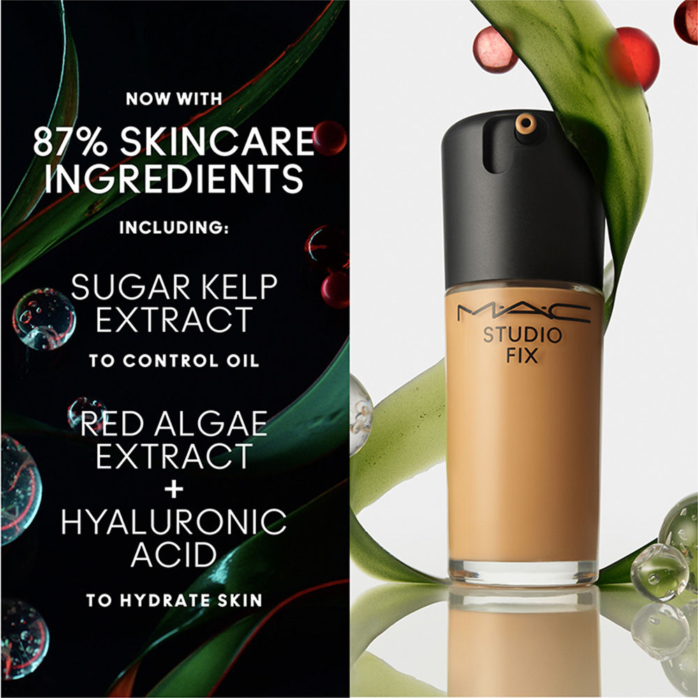 M.A.C Studio Fix Fluid SPF 15 Mini Soft Matte Foundation With Hyaluronic Acid - NC15, 15ml Buy at Indicrest Image 6