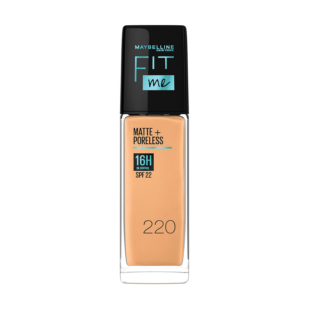Maybelline New York Fit Me Foundation 220 tural Beige + Fit Me Matte+poreless Setting Spray Combo, 2 pieces Buy at Indicrest Image 3