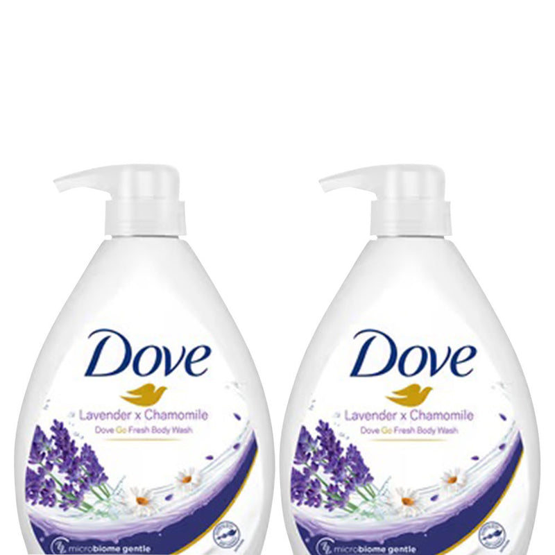 Dove Lavender & Chamomile Go Fresh Body Wash (Pack of 2) Combo Buy at Indicrest
