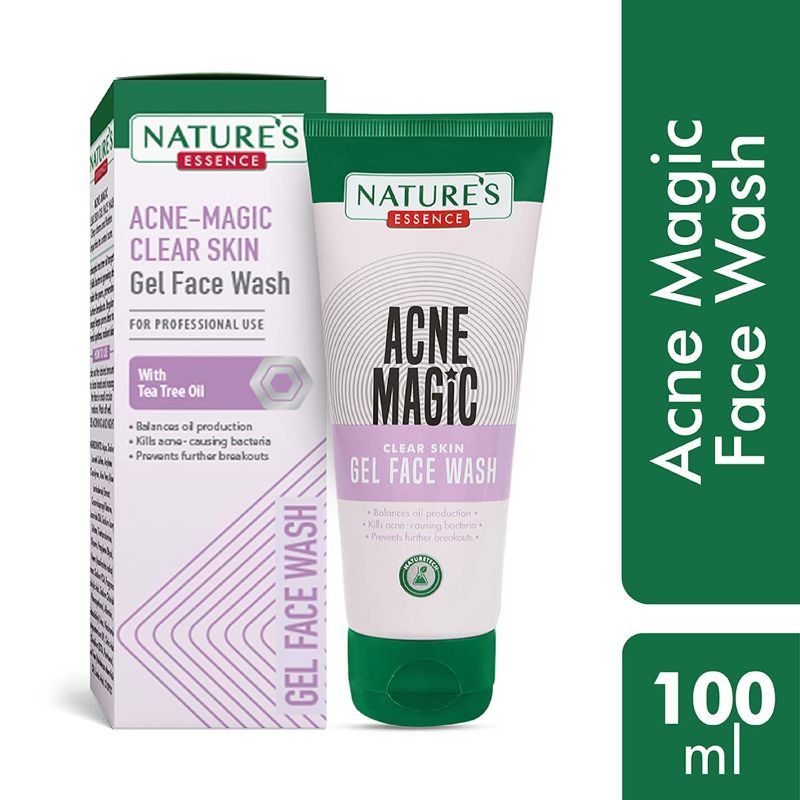 Nature's Essence Acne Magic Clear Skin Gel Face Wash, 100ml Buy at Indicrest