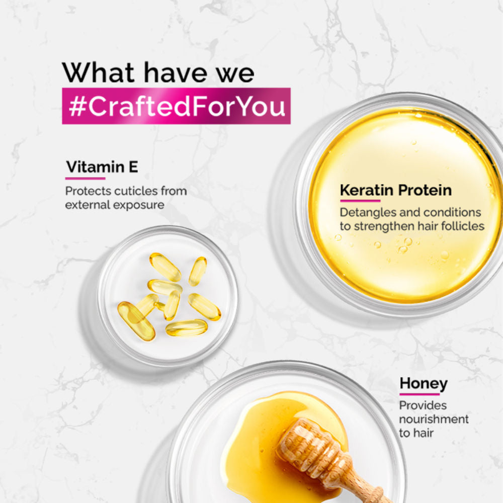 Streax Craft Repair Booster - (Pack of 4) For Dry and Damaged Hair I Repair With Keratin Protein, 40ml Buy at Indicrest Image 4