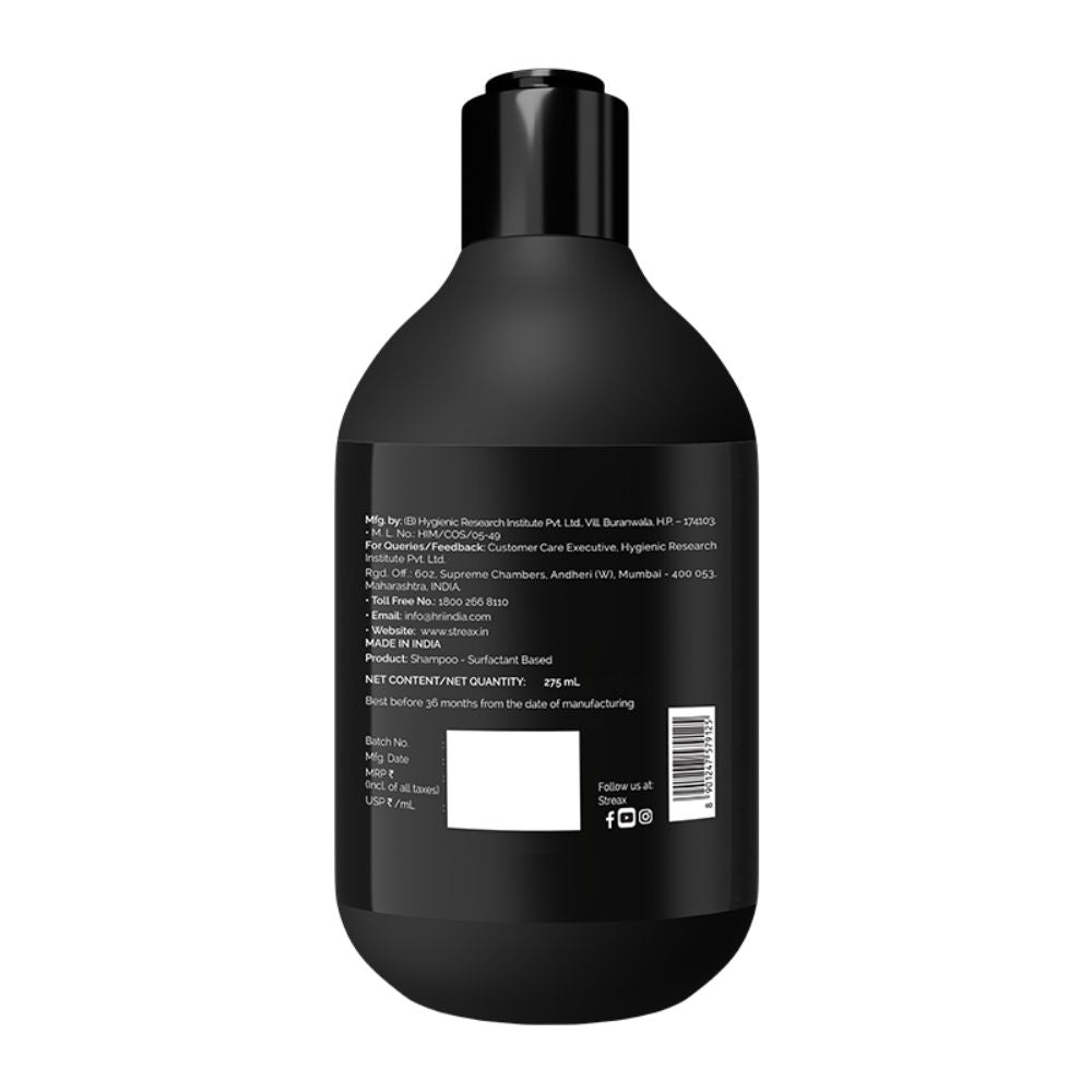 Streax Craft Repair Shampoo I For Dry and Damaged Hair I Repair With Pro Vitamin B-5, 275ml Buy at Indicrest Image 8