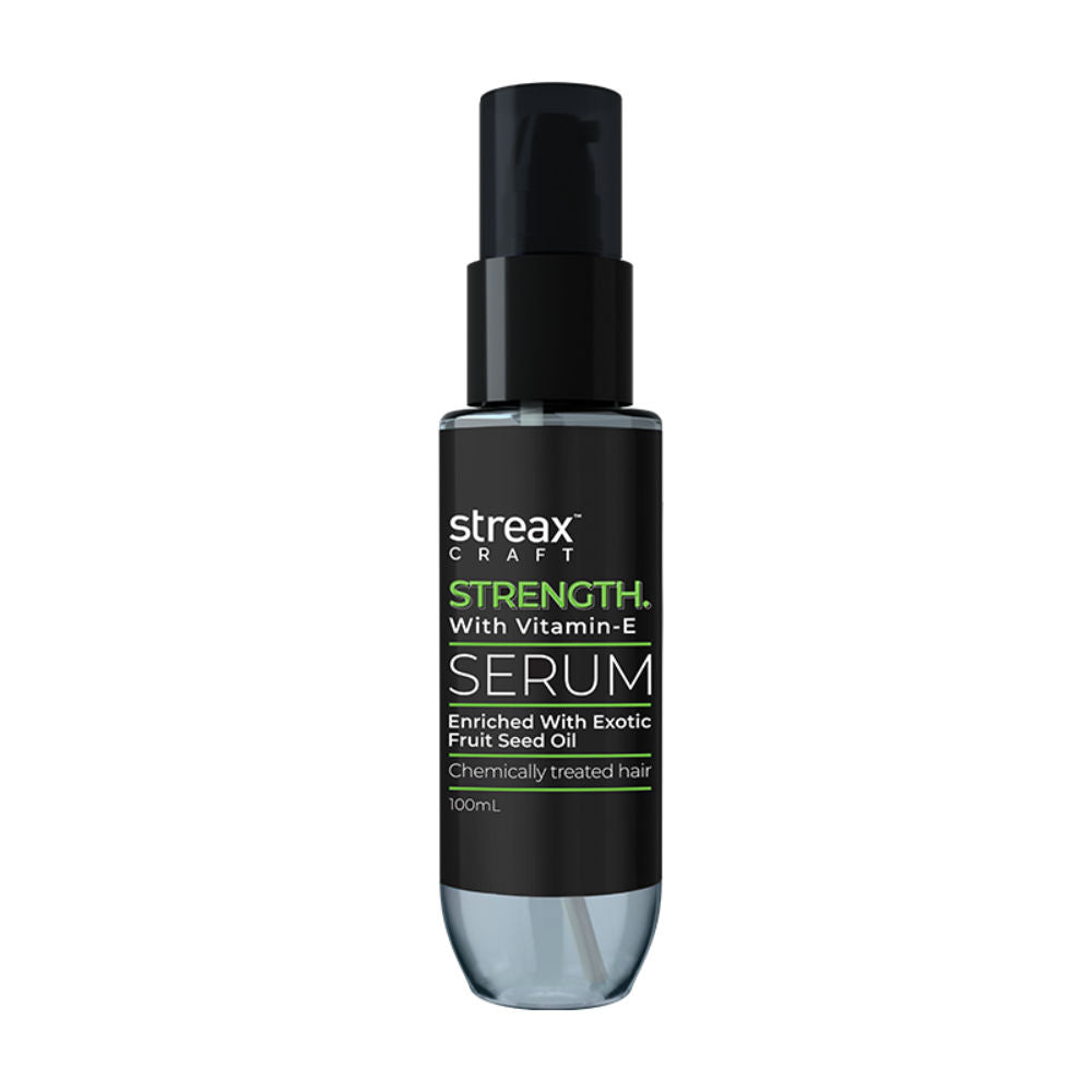 Streax Craft Strength Hair Serum I For Chemically Treated Hair I Strength With Vitamin-E, 100ml Buy at Indicrest Image 8