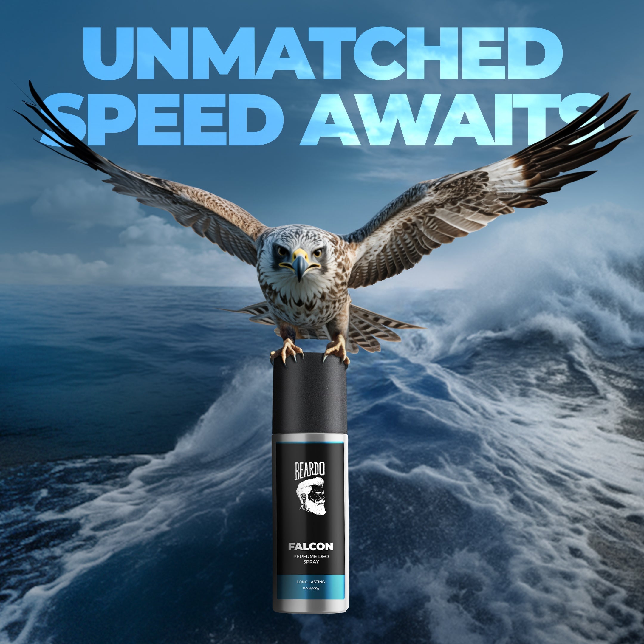 Beardo Falcon Perfume Deo Spray 150ml - Image 3 - Buy from Indicrest