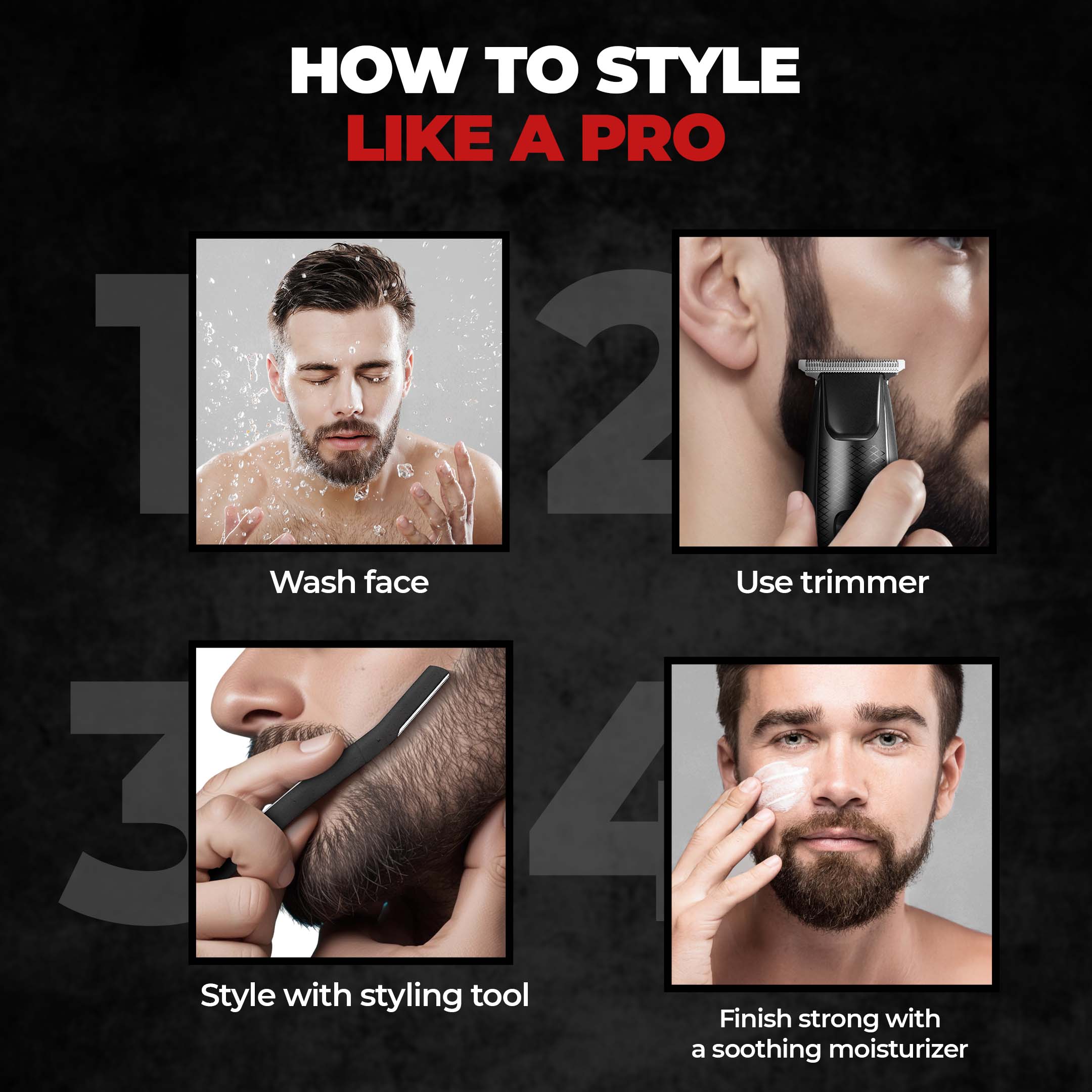 Beardo Ape-x Ez Styling combo - Image 3 - Buy from Indicrest