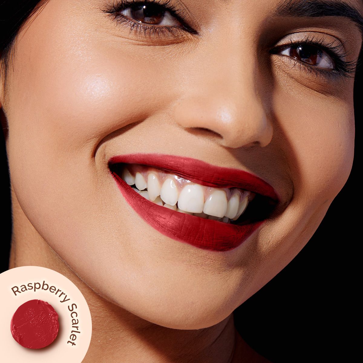 Mamaearth Moisture Matte Longstay Mini Lipstick, 0.7g | Raspberry Scarlet - Image 2 - Buy from Indicrest