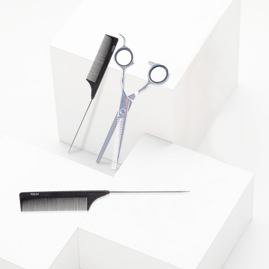 Berina Professional Pin Tail Comb BC-700 | Professional Styling Comb for Detailed Sectioning, BC-700